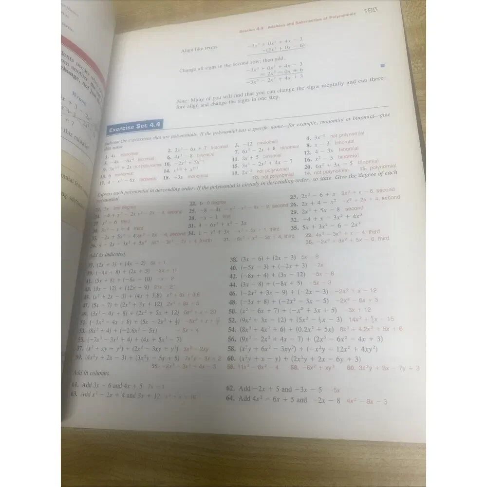 Intermediate Algebra for College Students, 3rd, HC Angel, Allen Instructor’s Ed